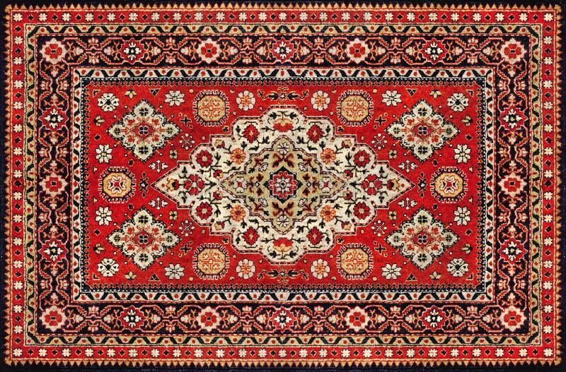On-going process for making of persian rugs!
